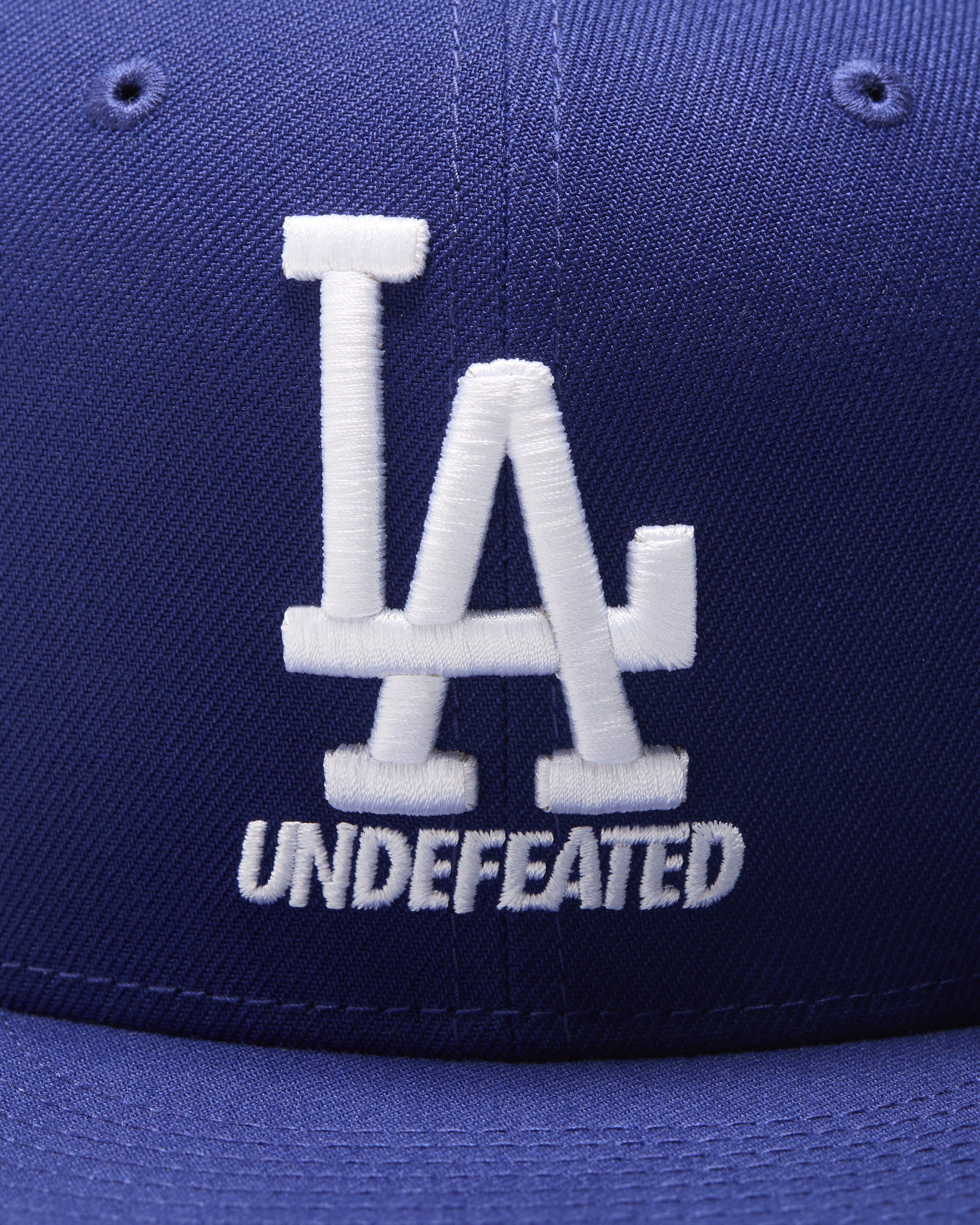 UNDEFEATED X NE X DODGERS STACKED LOGO FITTED