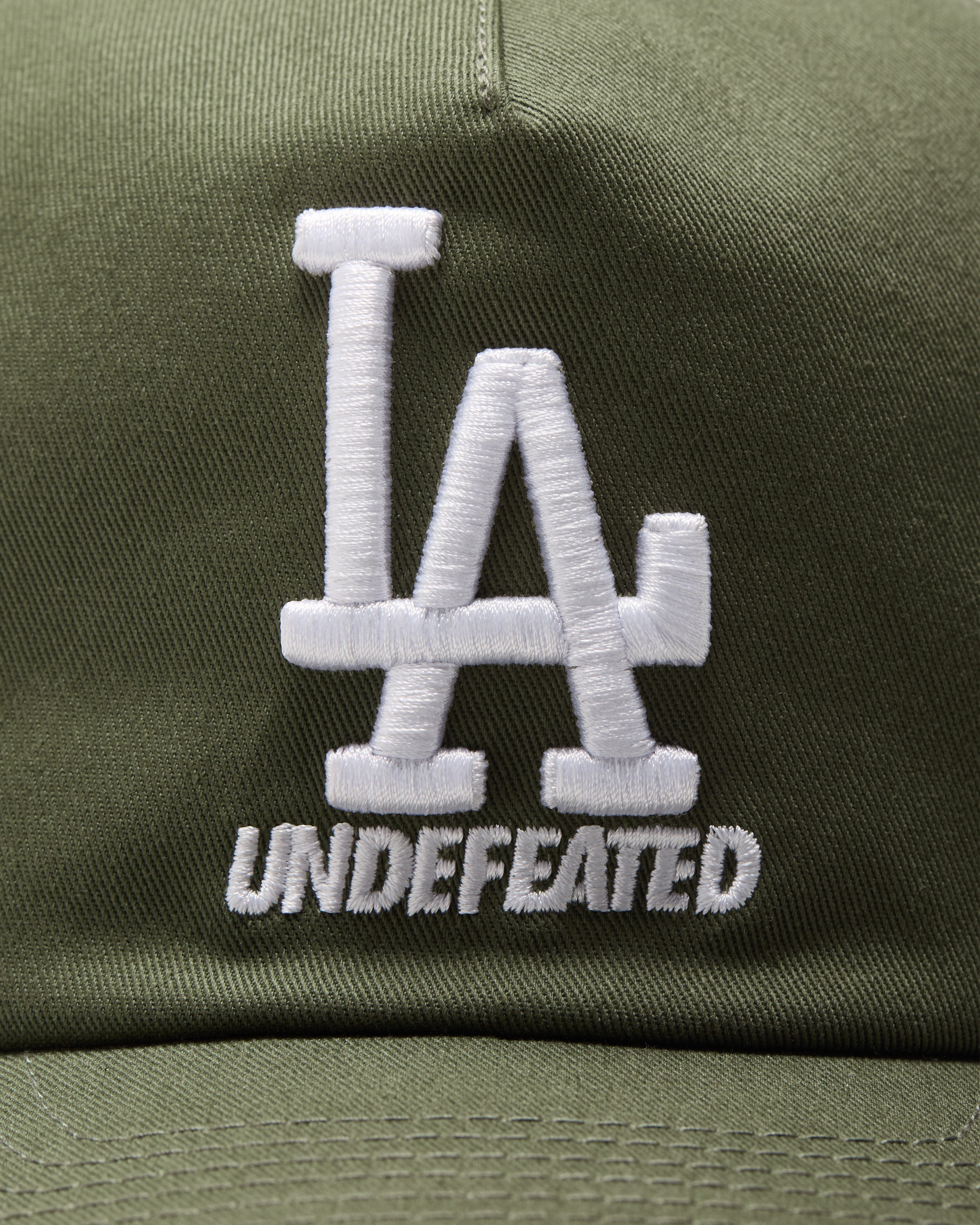 UNDEFEATED X NE X DODGERS STACKED LOGO SNAPBACK