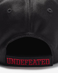 UNDEFEATED DAZZLE STRAPBACK - BLACK