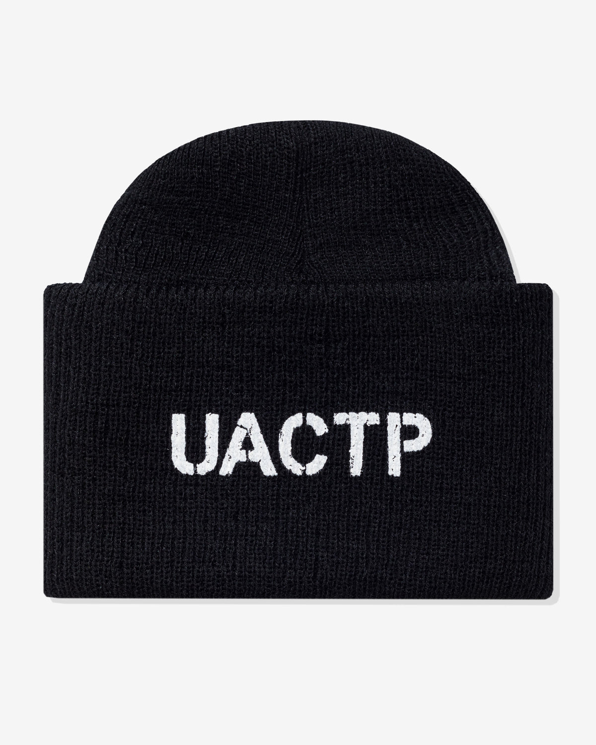 UACTP X GARDAR EIDE EINARSSON STENCIL WATCH CAP - BLACK