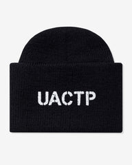 UACTP X GARDAR EIDE EINARSSON STENCIL WATCH CAP - BLACK
