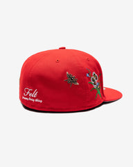 NEW ERA X FELT NBA 5950 FITTED - CHICAGO BULLS