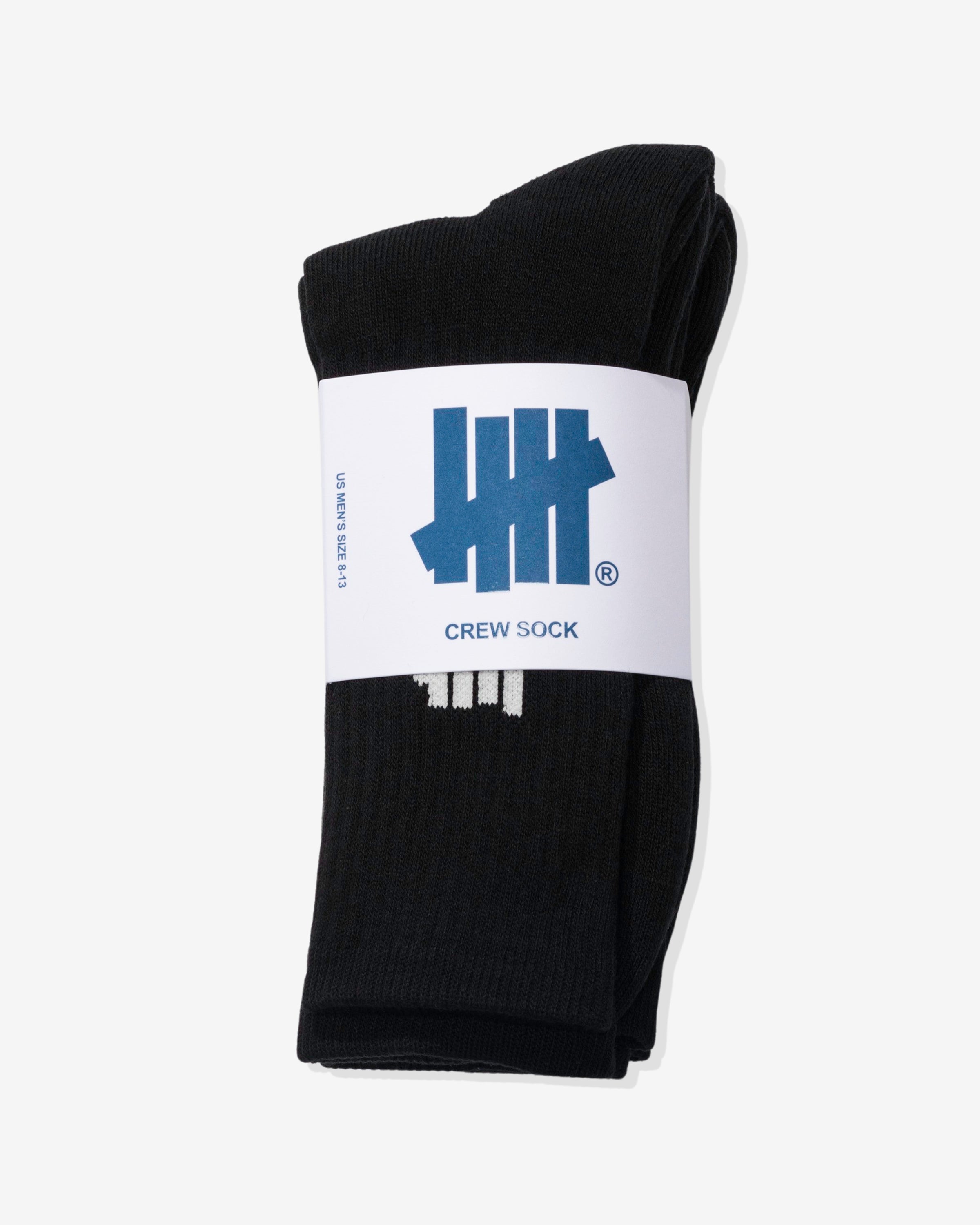 UNDEFEATED ICON CREW SOCK 3-PACK