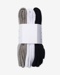 3-PACK UNDEFEATED ICON CREW SOCK