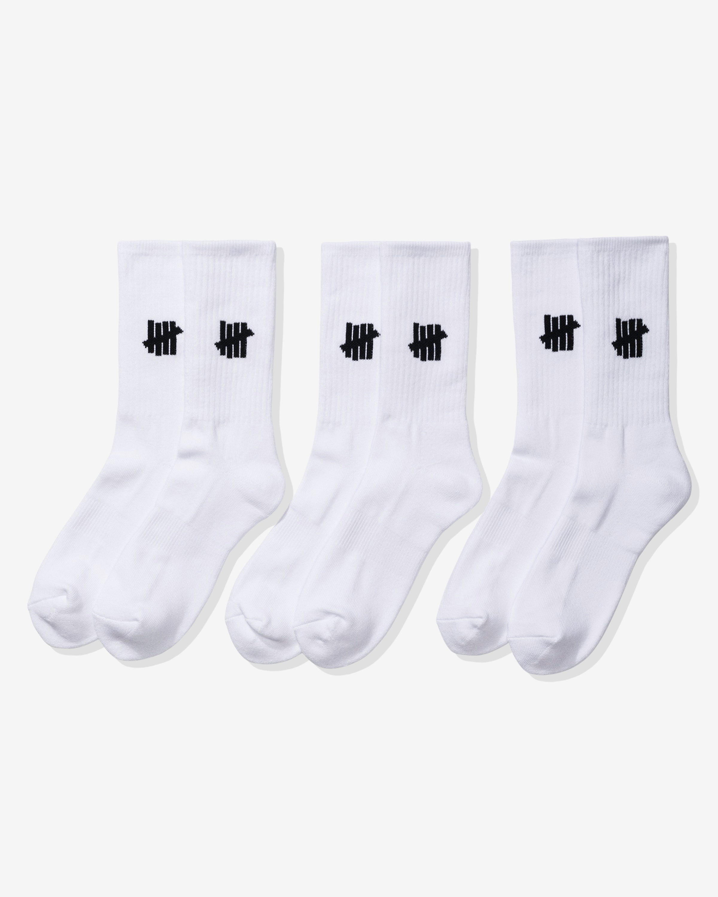 3-PACK UNDEFEATED ICON CREW SOCK