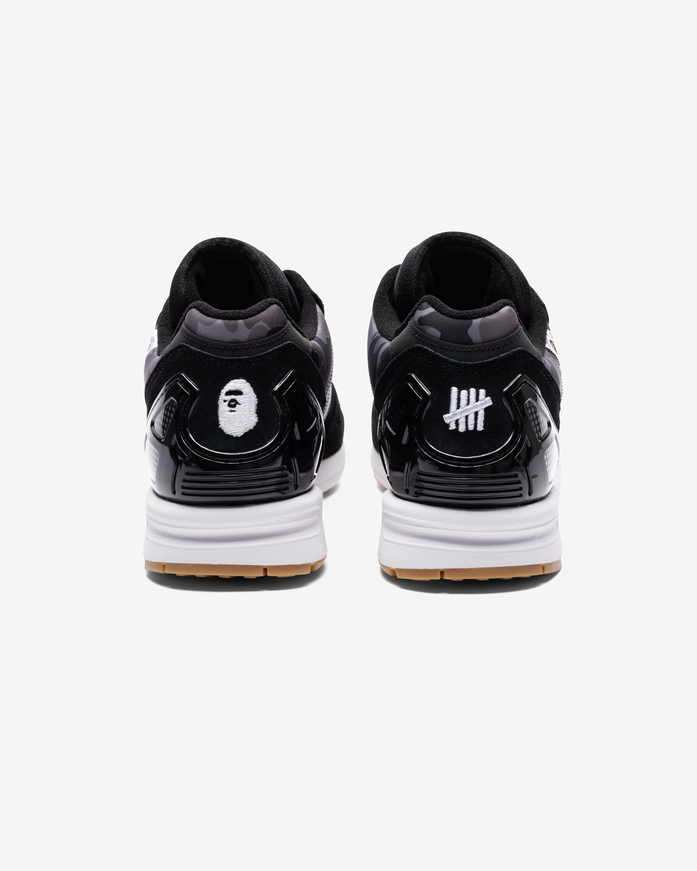 BAPE X UNDEFEATED X ADIDAS ZX 8000 - CBLACK/ CWHITE/ GUM