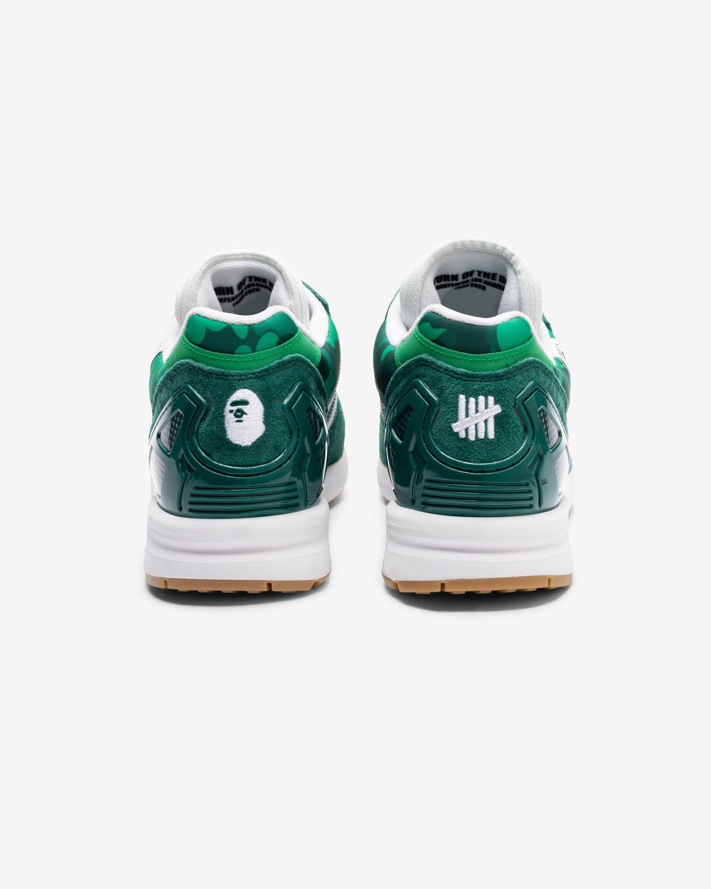 BAPE X UNDEFEATED X ADIDAS ZX 8000 - GREEN/ CWHITE/ GUM