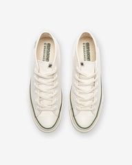 UNDEFEATED X CONVERSE CHUCK 70 MID- PARCHMENT/ CHIVE