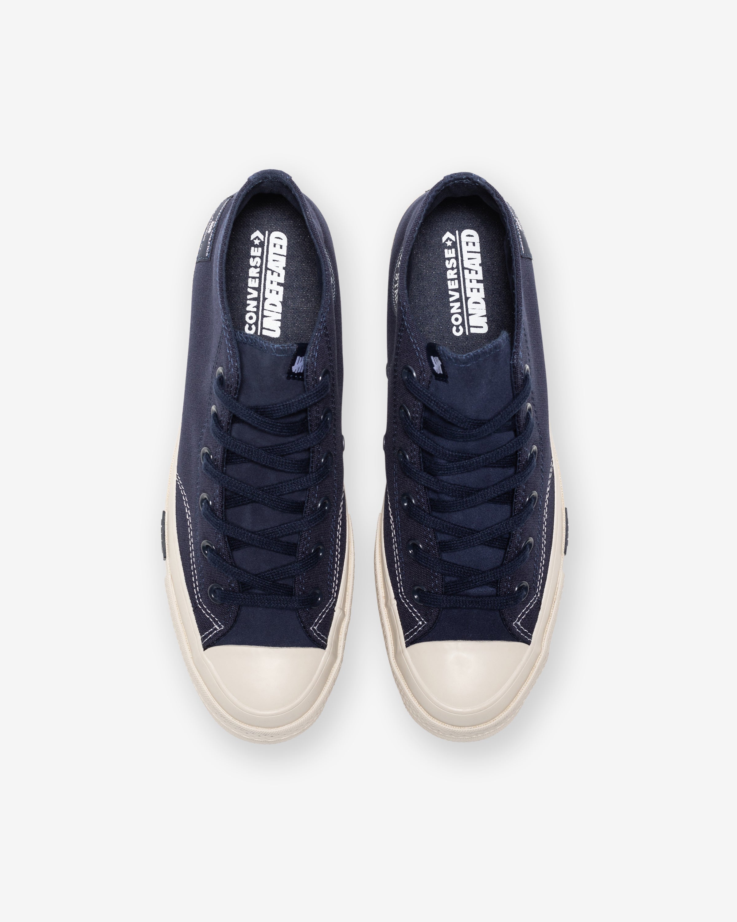 CONVERSE X UNDEFEATED CHUCK 70 MID - BLACKIRIS/ PARCHMENT