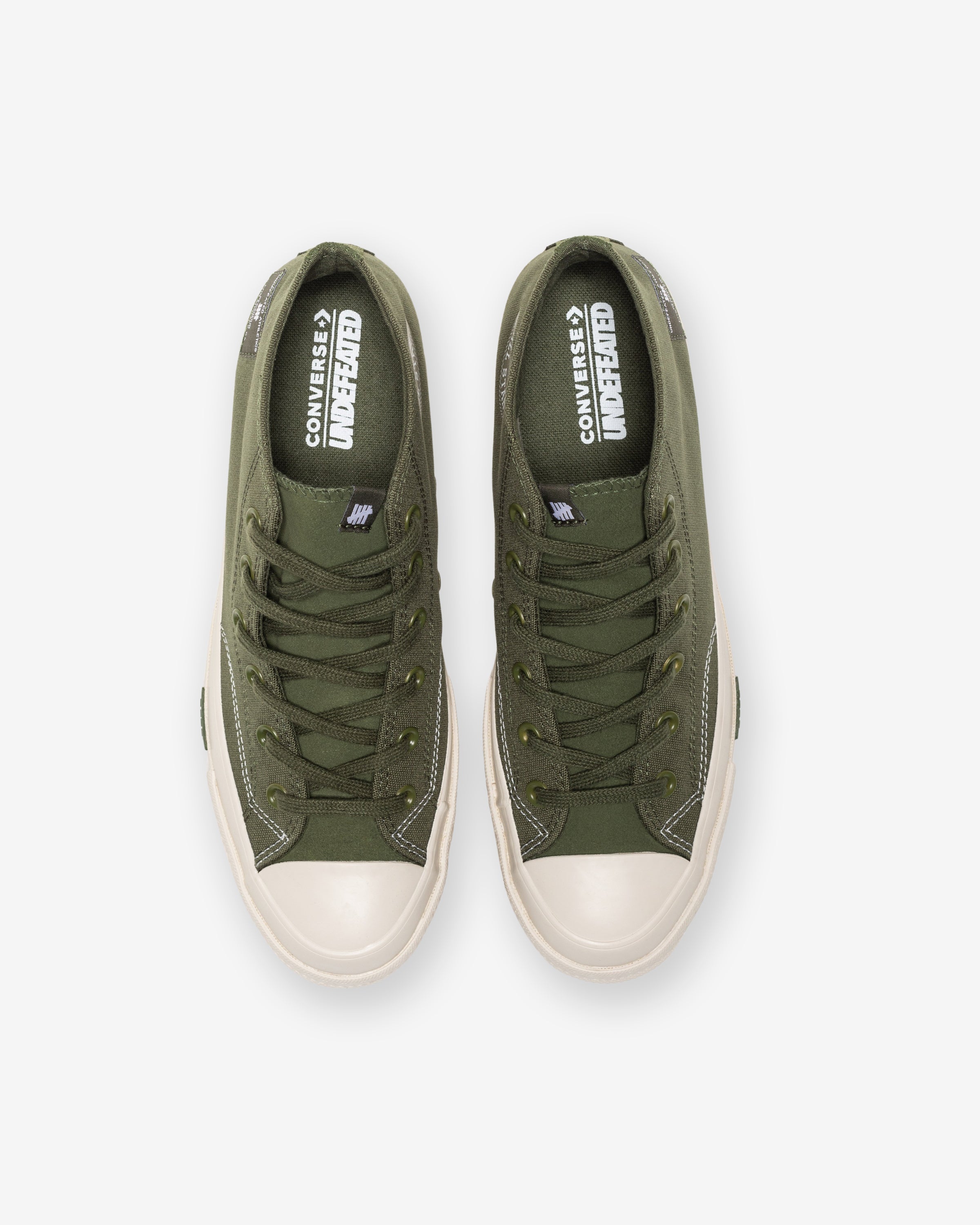 CONVERSE X UNDEFEATED CHUCK 70 MID - CHIVE/ PARCHMENT