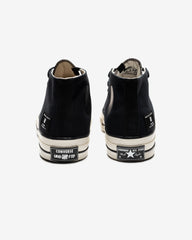 UNDEFEATED X CONVERSE CHUCK 70 MID- BLACK/ NATURALIVORY
