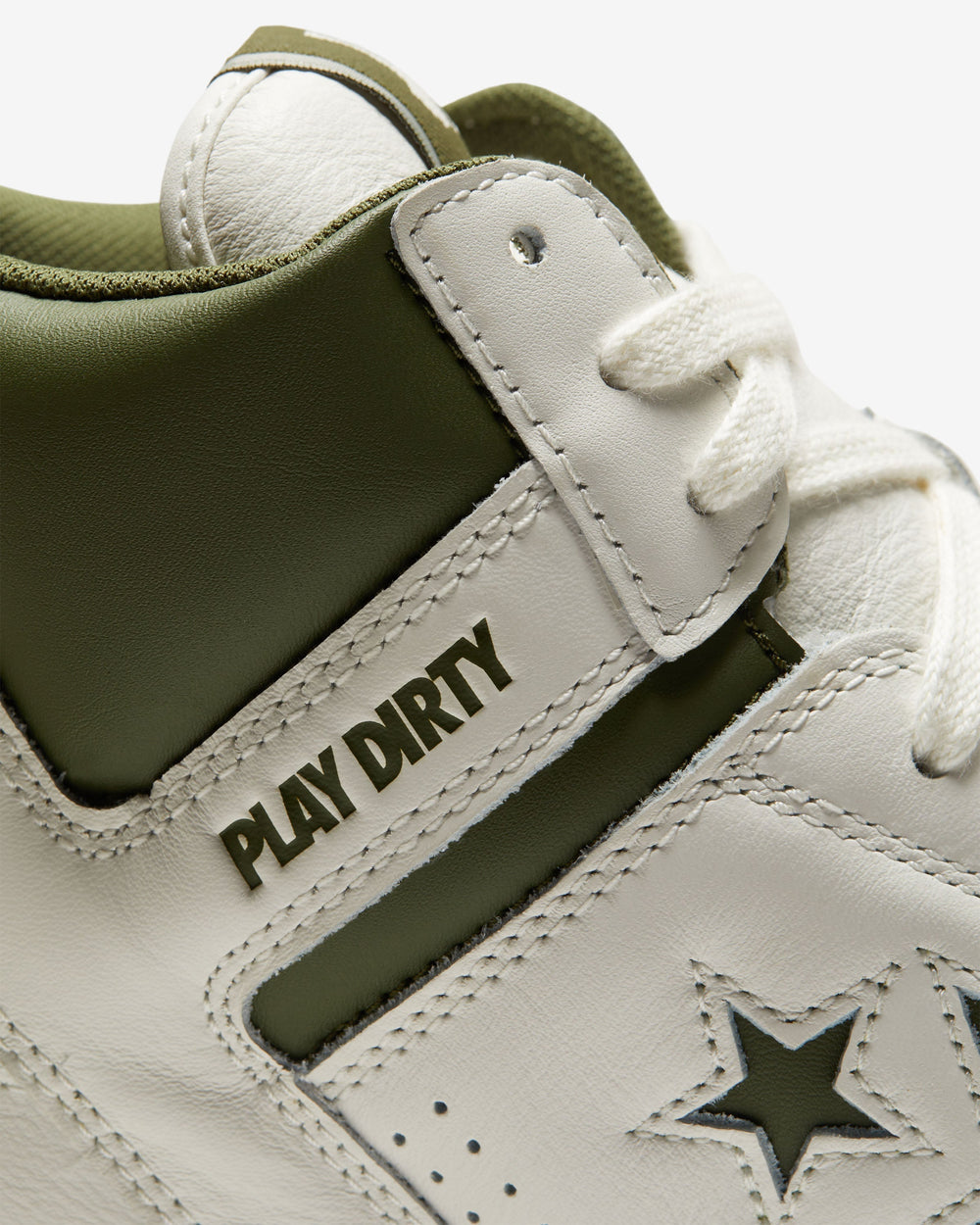UNDEFEATED X CONVERSE WEAPON MID - VINTAGEWHITE/ CHIVE
