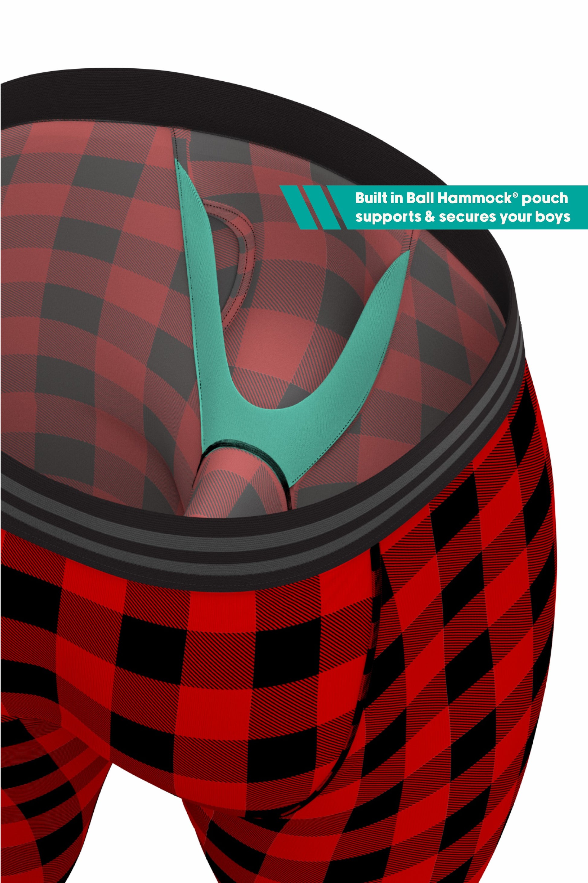 Shinesty Long Underwear - Buffalo Check