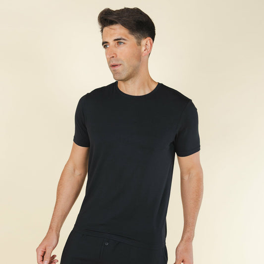 Shinesty Pajama Shirt For Men - Black