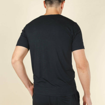 Shinesty Pajama Shirt For Men - Black