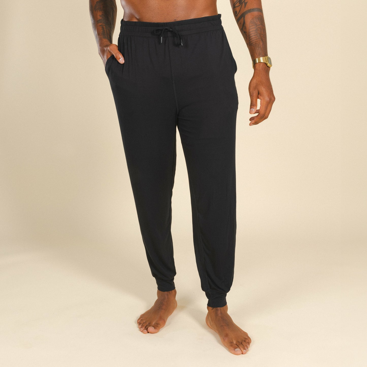 Shinesty Pajama Shirt For Men - Black