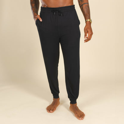 Shinesty Pajama Shirt For Men - Black