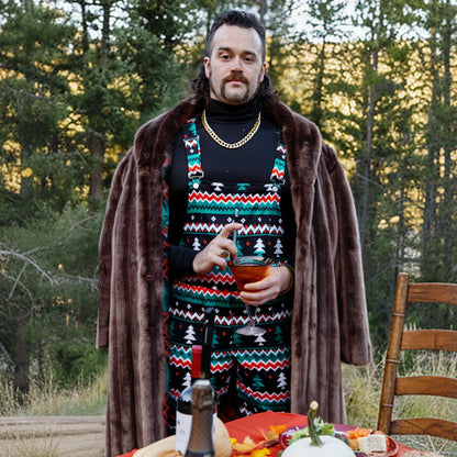 Shinesty Men's Pajamaralls® - Holiday Fair Isle