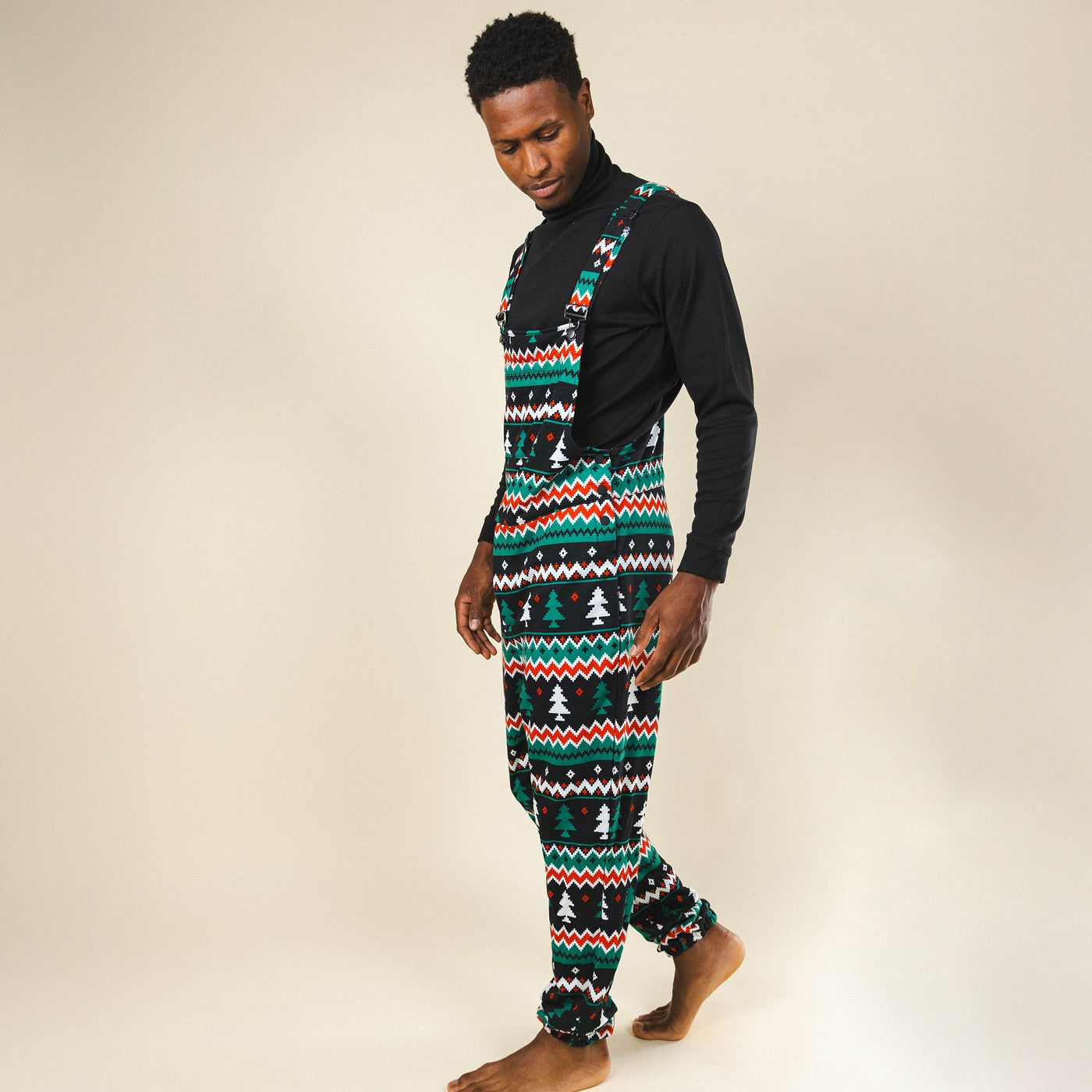 Shinesty Men's Pajamaralls® - Holiday Fair Isle