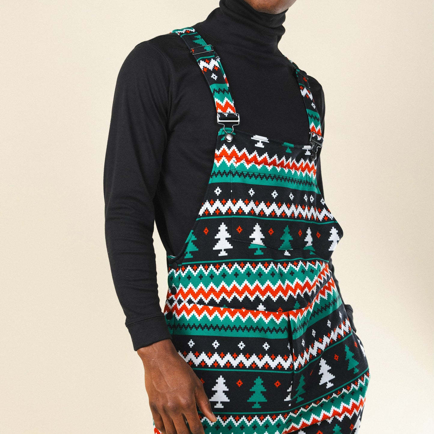 Shinesty Men's Pajamaralls® - Holiday Fair Isle
