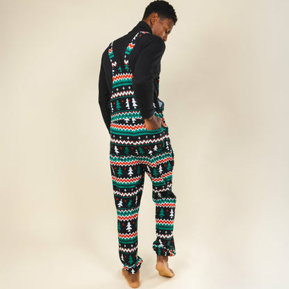 Shinesty Men's Pajamaralls® - Holiday Fair Isle