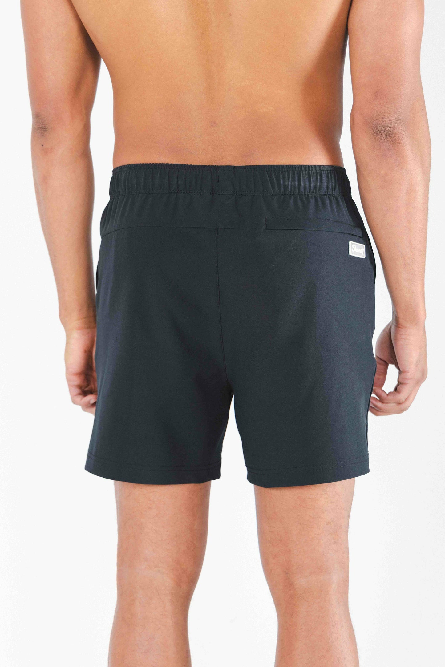 Shinesty Ball Hammock® 5" Swim Trunks - Black and Neon Tribal