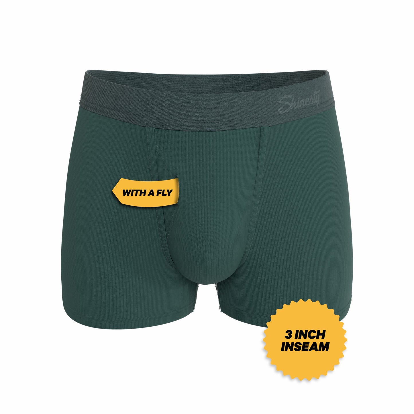 Shinesty Men's Ball Hammock® Pouch Trunk Underwear - Dark Teal