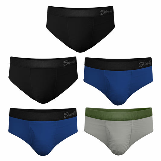 Shinesty Ball Hammock® Pouch Briefs 5 Pack - Multi-Colored Solid