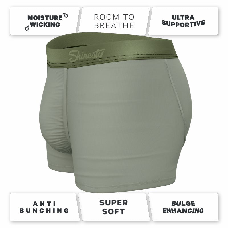 Shinesty Ball Hammock® Pouch Trunks Underwear 5 Pack - Olive