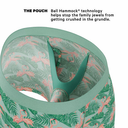 Shinesty Ball Hammock® Pouch Underwear With Fly - Flamingo