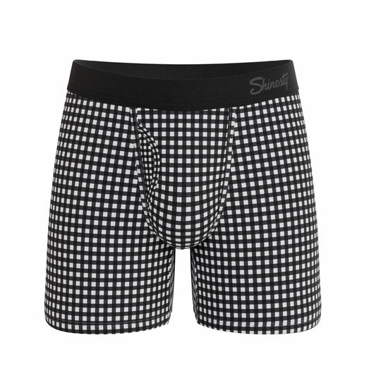 Shinesty Ball Hammock® Pouch Underwear With Fly - Window Pane