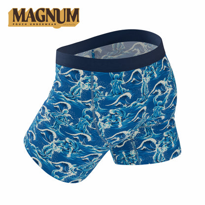 Shinesty Ball Hammock® Magnum Big Pouch Underwear - Naughty Wave
