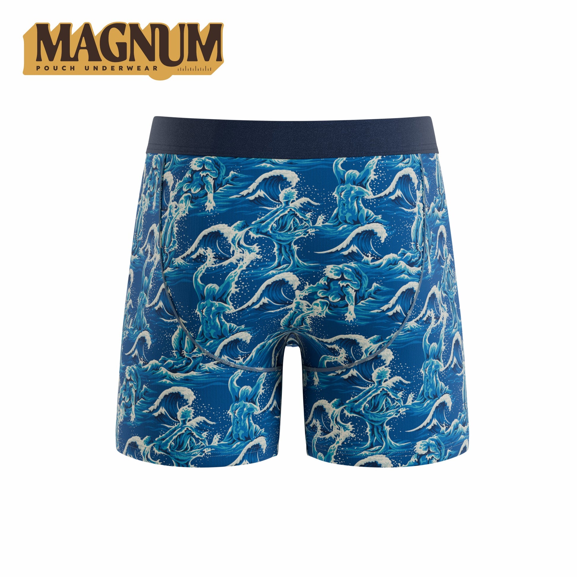 Shinesty Ball Hammock® Magnum Big Pouch Underwear - Naughty Wave