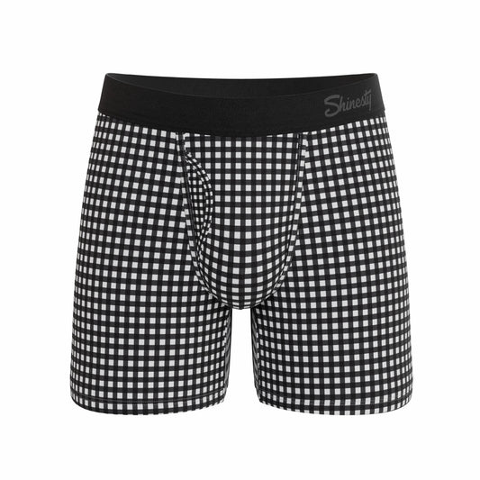 Shinesty Ball Hammock® Magnum Big Pouch Underwear - Window Pane