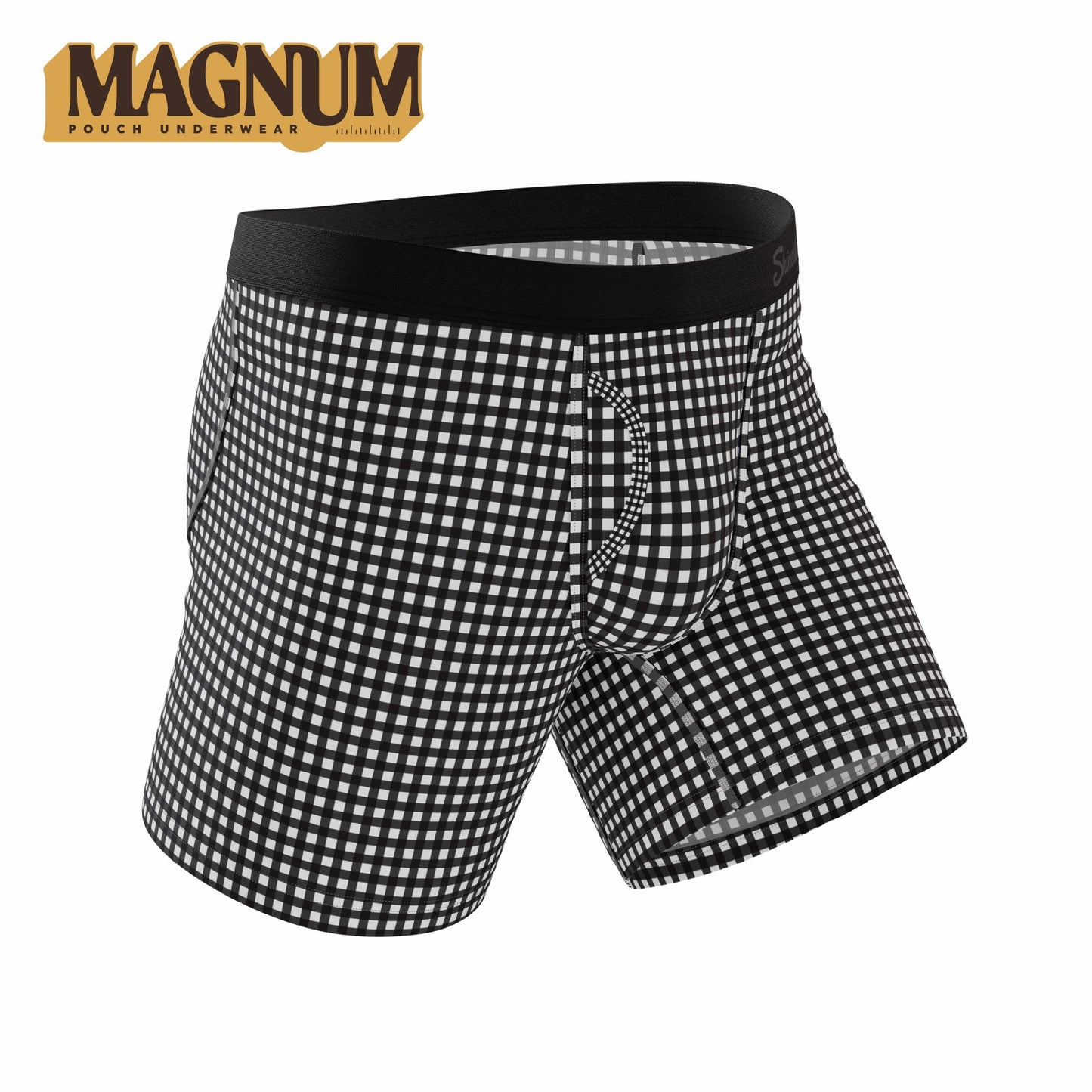 Shinesty Ball Hammock® Magnum Big Pouch Underwear - Window Pane