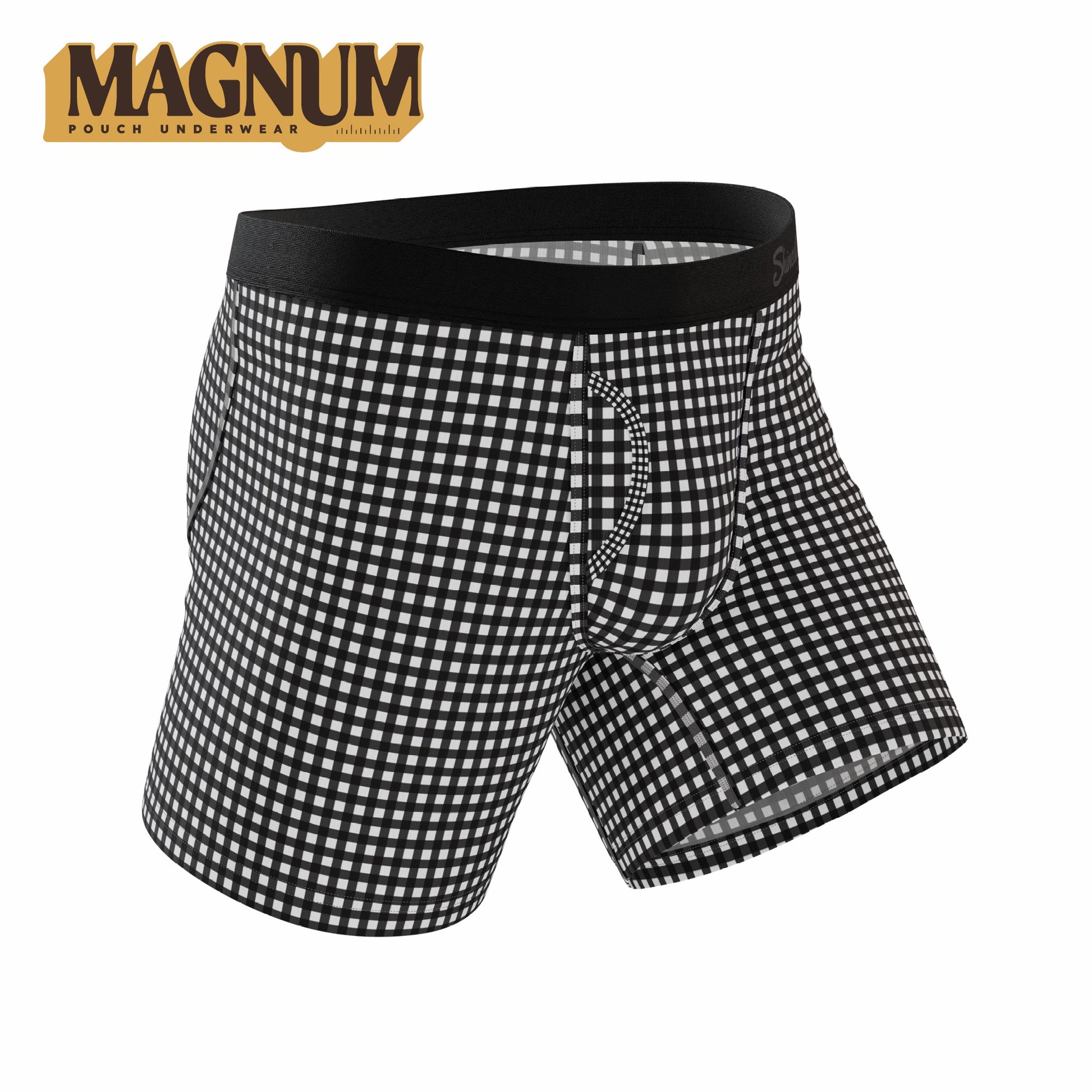 Shinesty Ball Hammock® Magnum Big Pouch Underwear - Window Pane