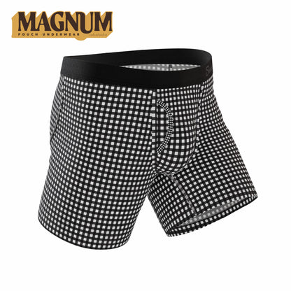 Shinesty Ball Hammock® Magnum Big Pouch Underwear - Window Pane
