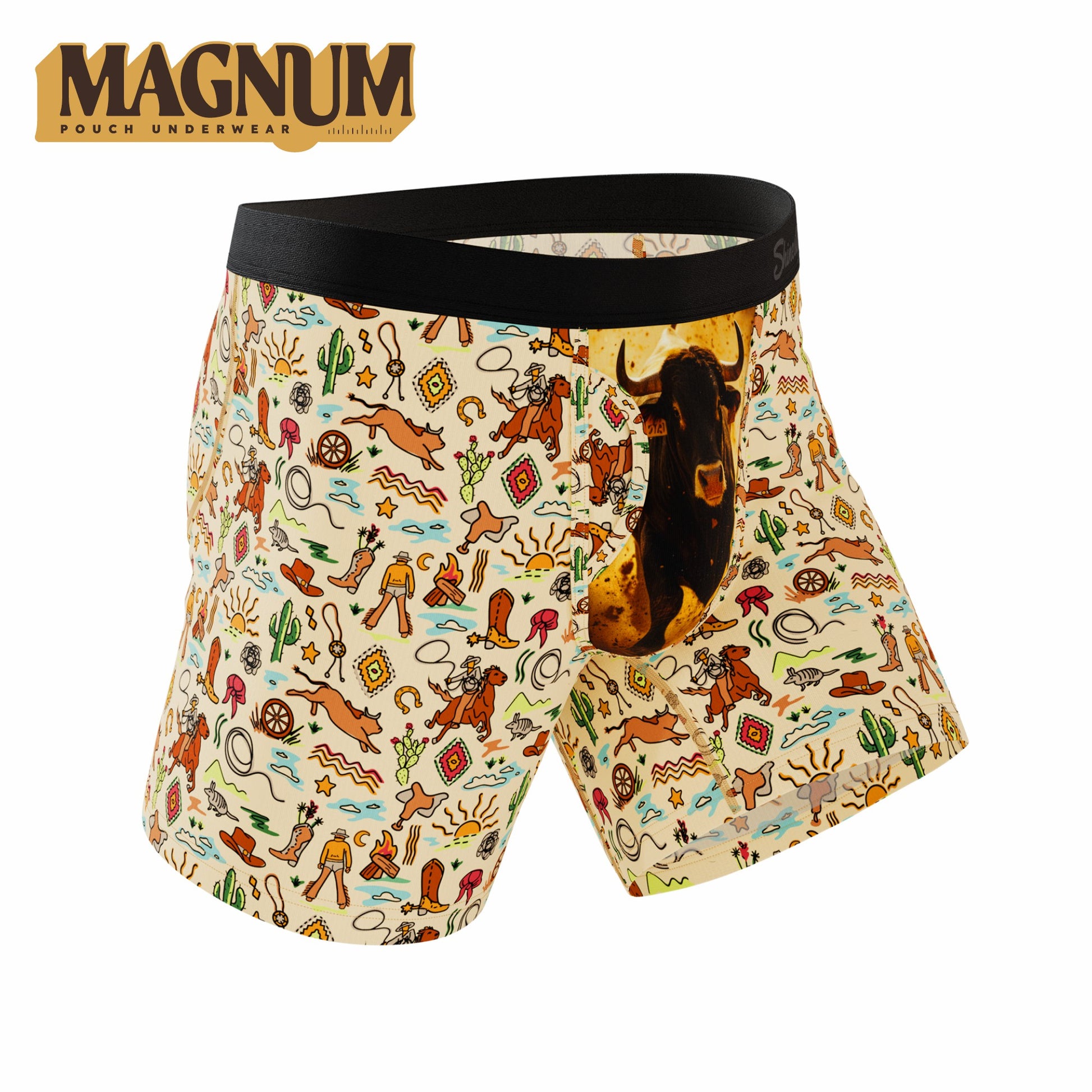 Shinesty Ball Hammock® Magnum Big Pouch Underwear - Bull