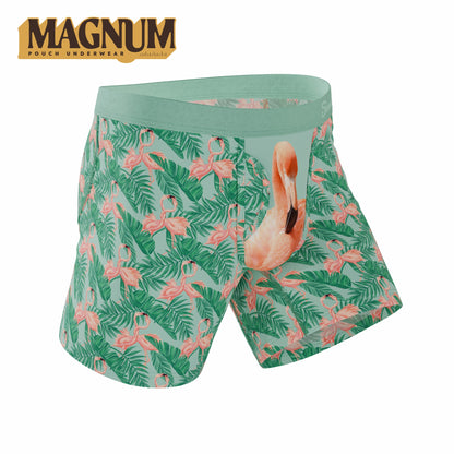 Shinesty Ball Hammock® Magnum Big Pouch Underwear - Flamingo