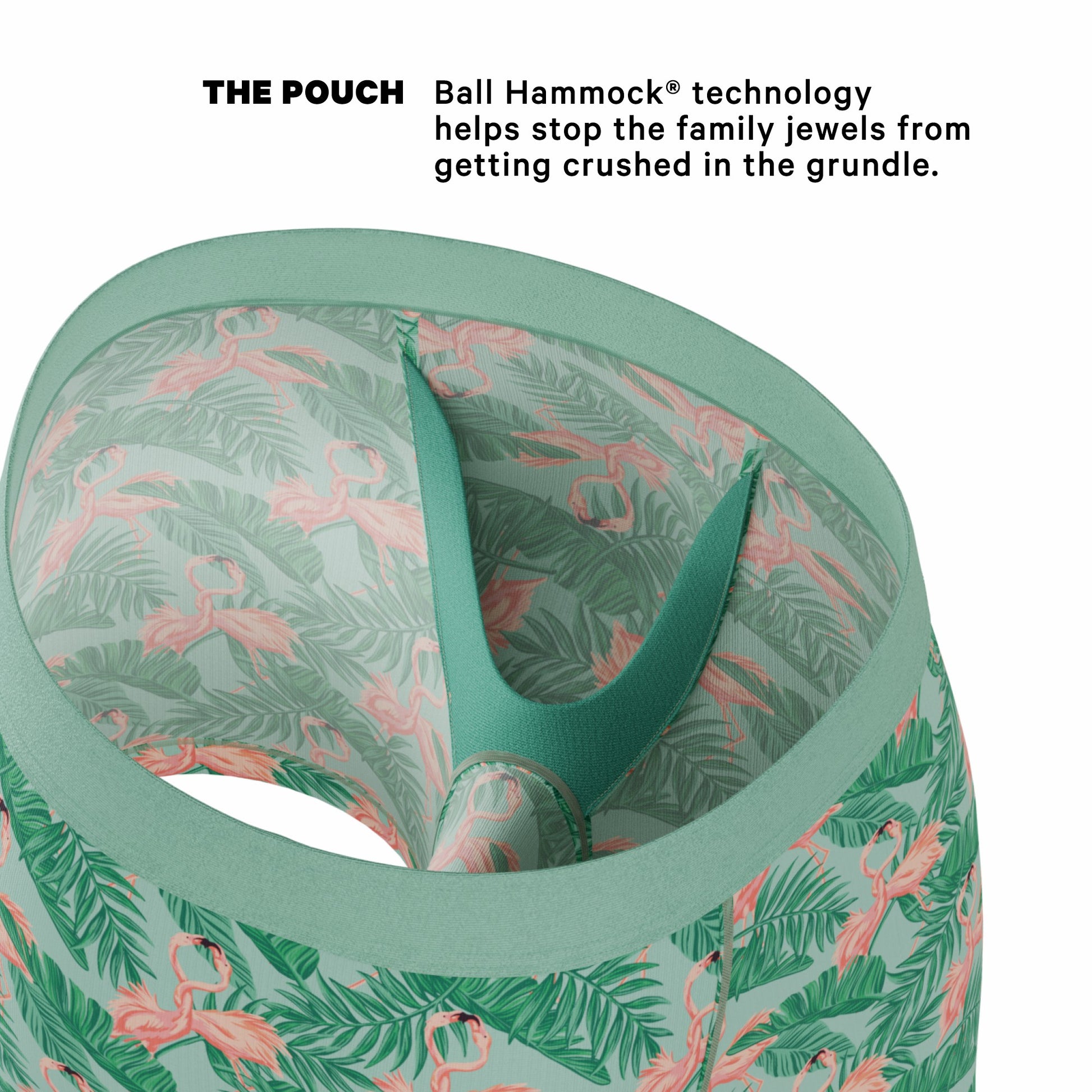 Shinesty Ball Hammock® Pouch Underwear - Flamingo
