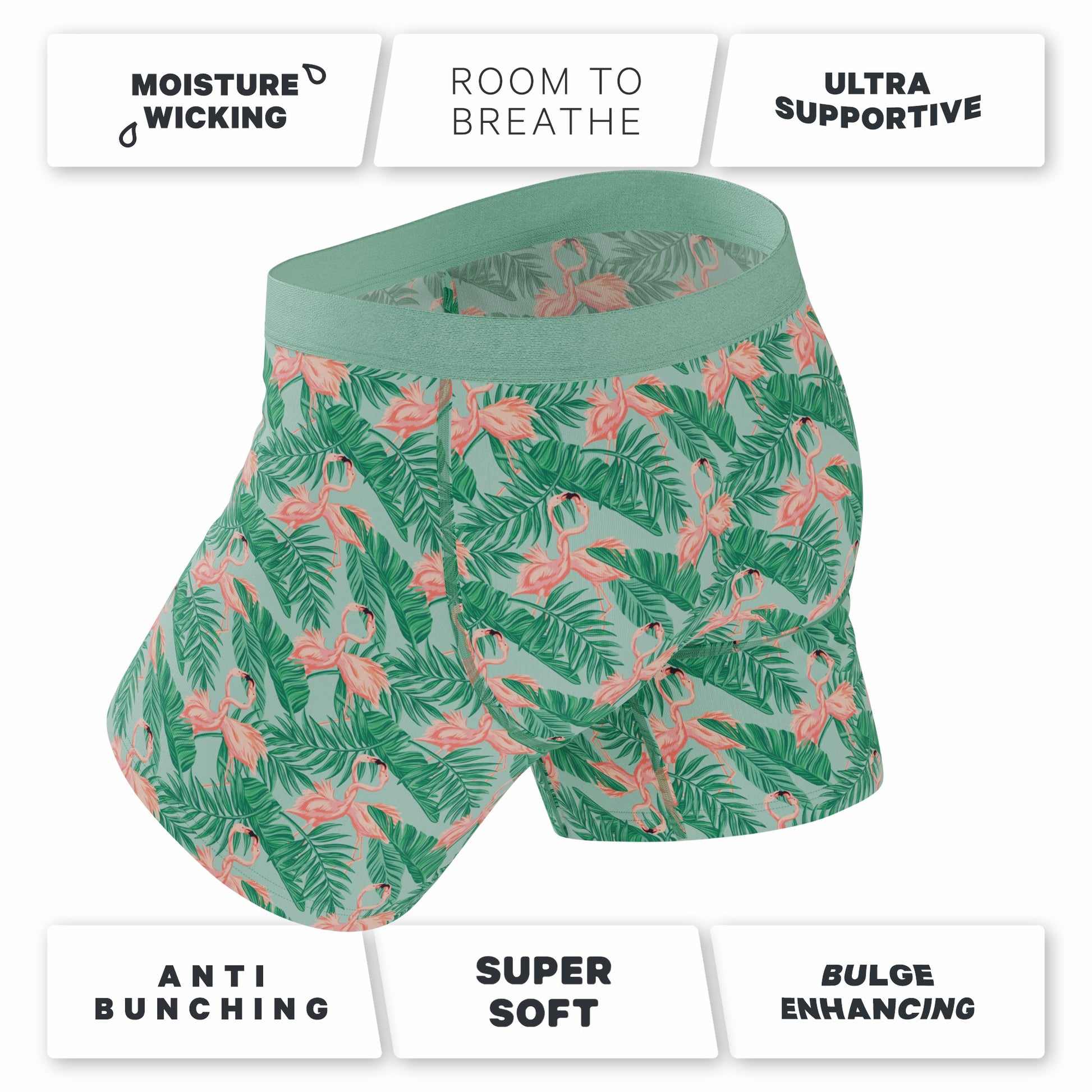 Shinesty Ball Hammock® Pouch Underwear - Flamingo