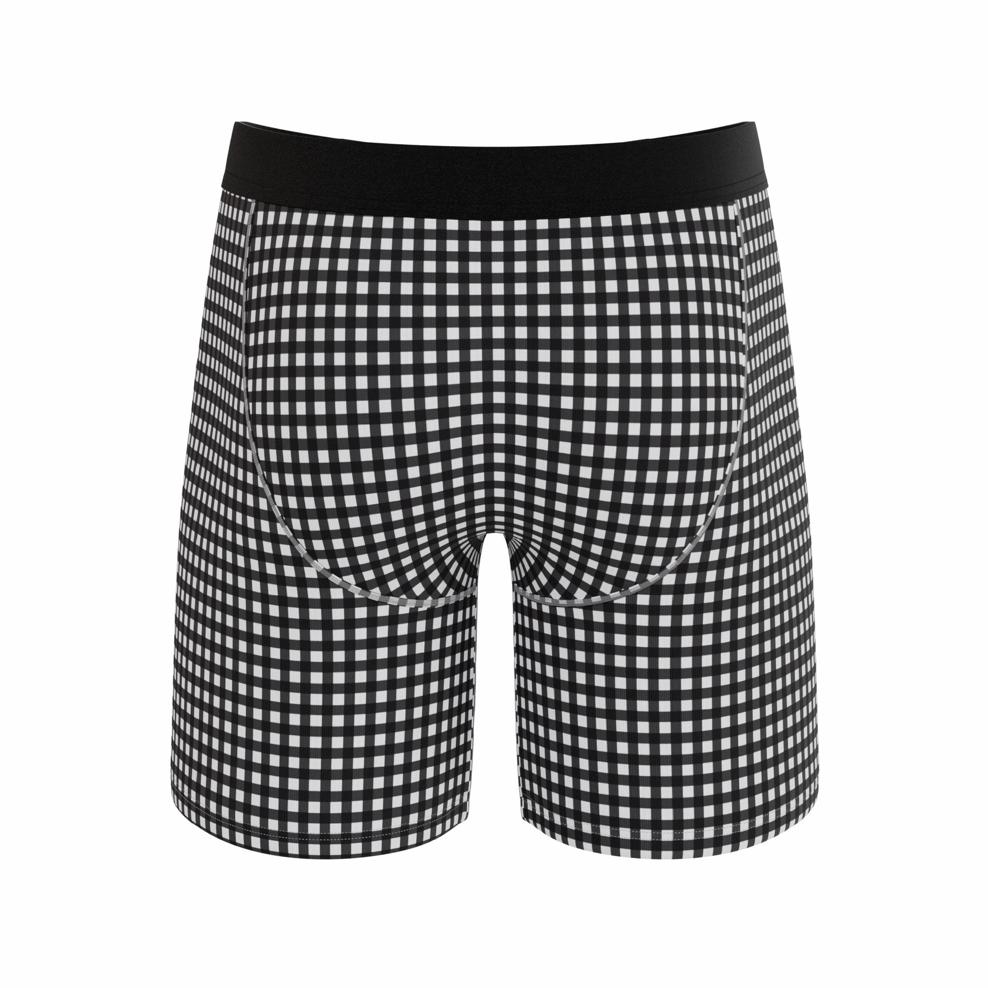 Shinesty Long Leg Ball Hammock® Pouch Boxers With Fly - Window Pane