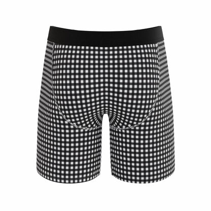 Shinesty Long Leg Ball Hammock® Pouch Boxers With Fly - Window Pane