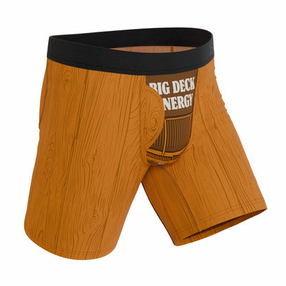 Shinesty Long Leg Ball Hammock® Pouch Boxers With Fly - Shinesty X Middle Class Fancy