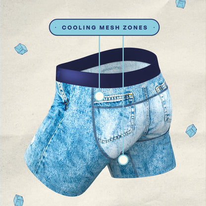 Shinesty paradICE™ Cooling Ball Hammock® Underwear - Denim