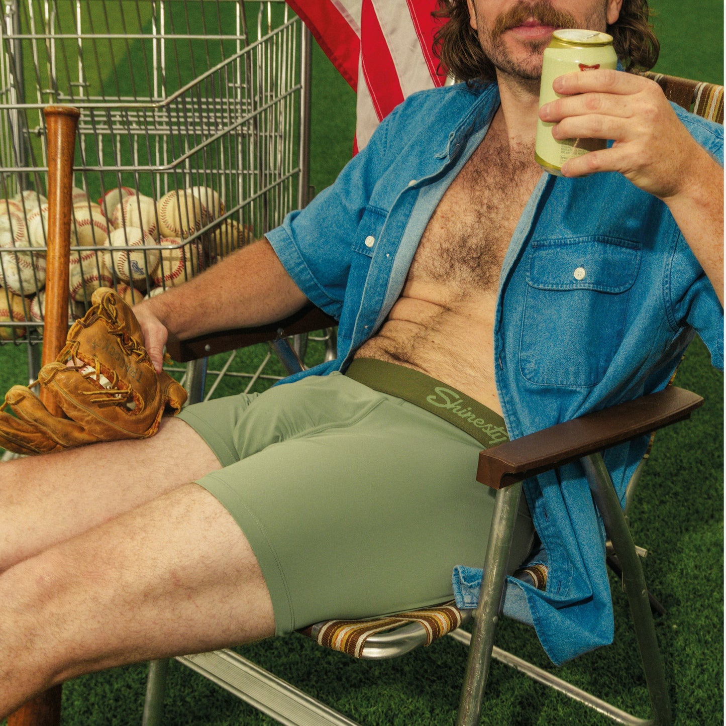 Shinesty paradICE™ Cooling Ball Hammock® Underwear - Olive Green