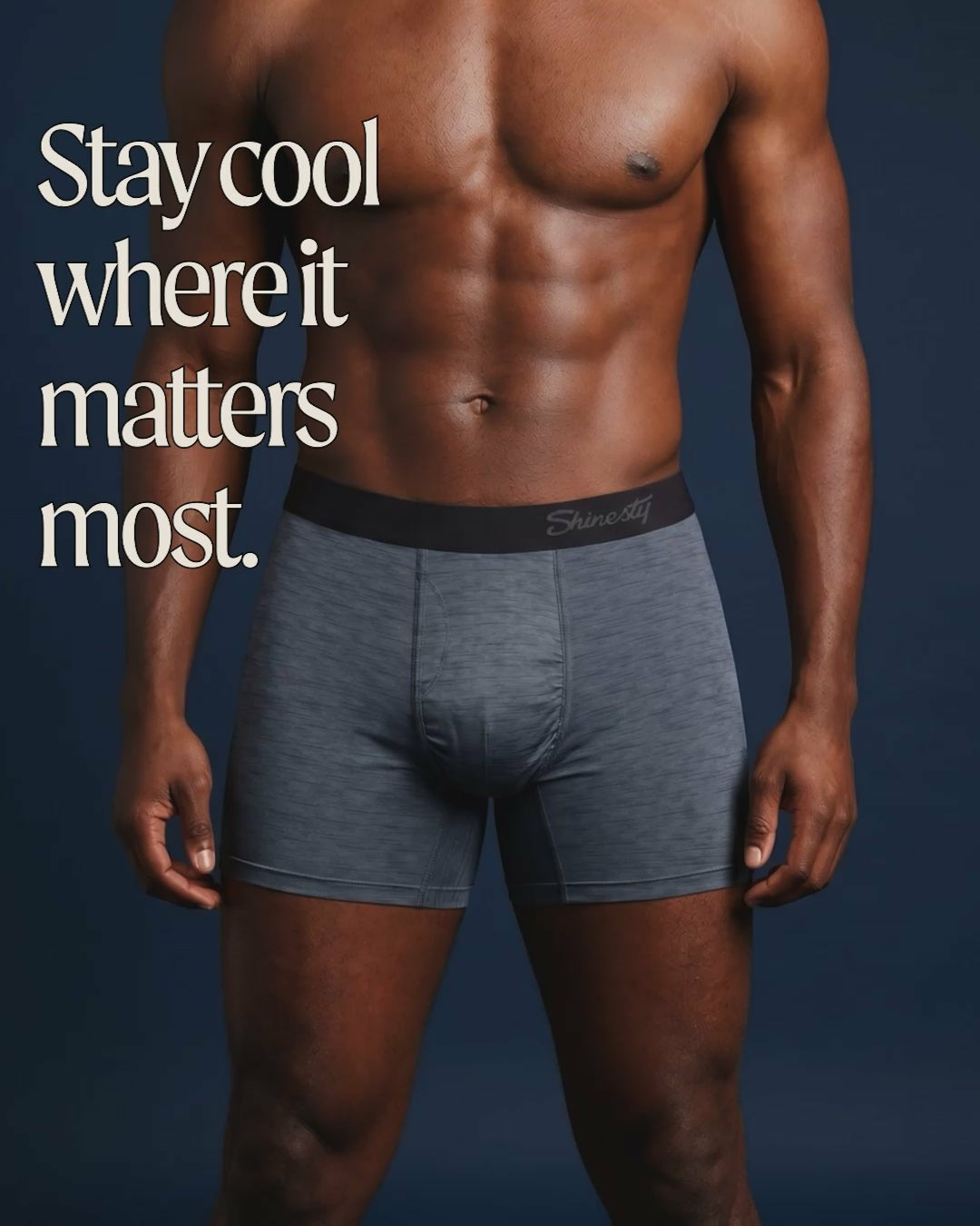 Shinesty paradICE™ Cooling Ball Hammock® Underwear - Graphite Textured