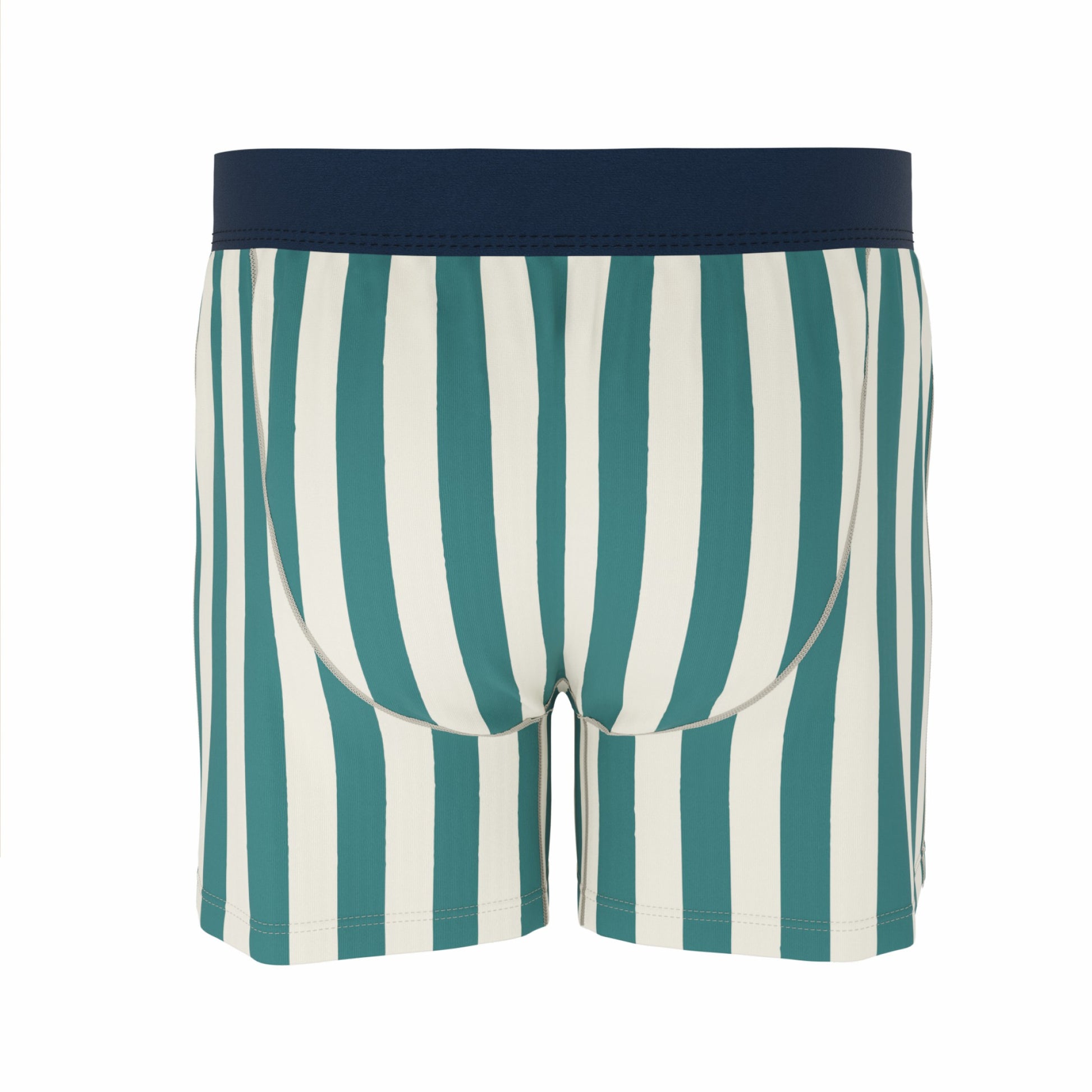 Shinesty Green Dock Stripe Boxer Underwear - The Nantucket