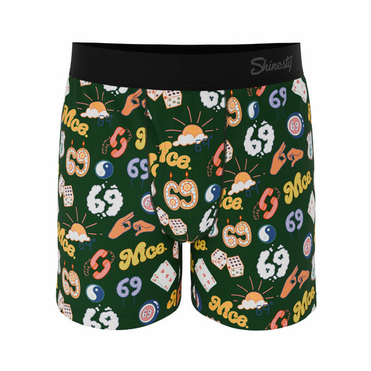 Shinesty Numerical Boxer Underwear - The Wine Dine & 69