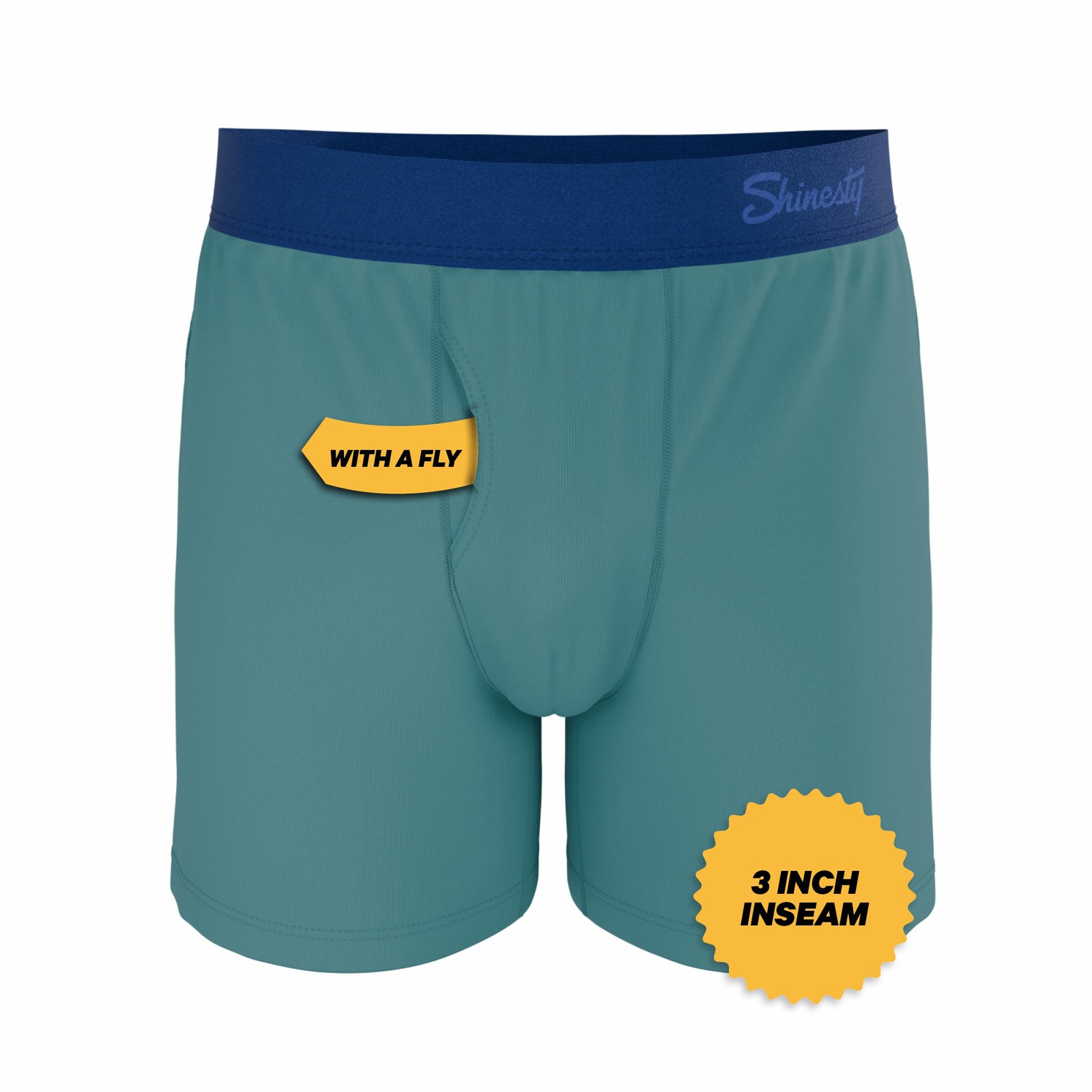 Shinesty Boxer Underwear - Teal